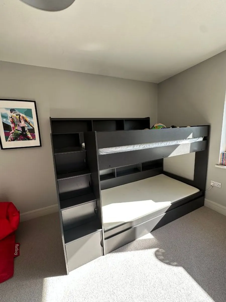 Staircase/storage Bunk bed in VGC - Image 1