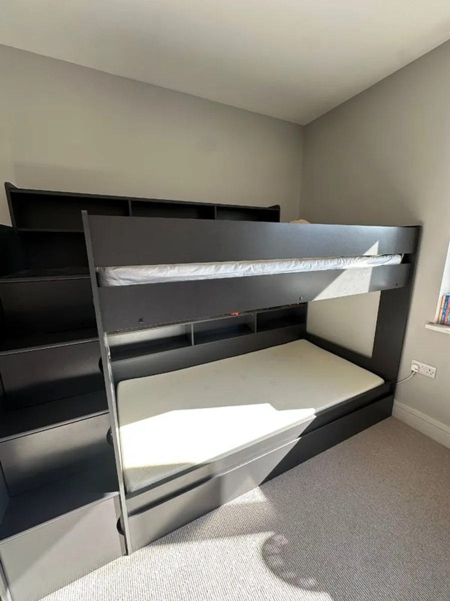 Staircase/storage Bunk bed in VGC - Image 2