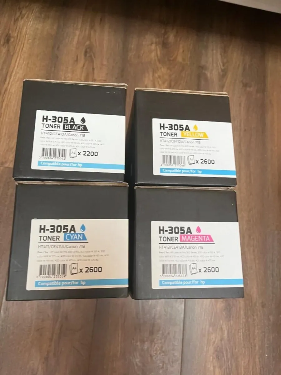 Compatible HP 305A Multipack Toner