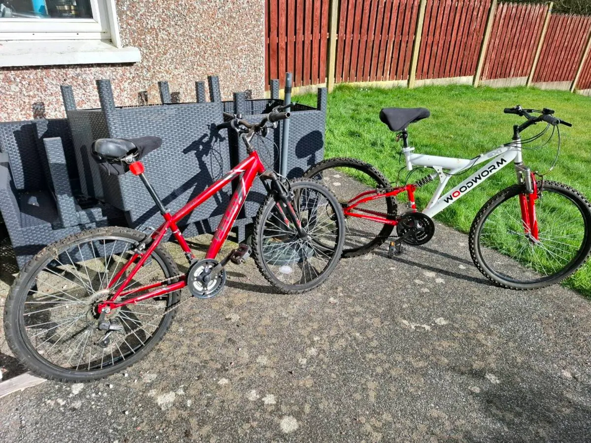 2 Mountain bikes - Image 1
