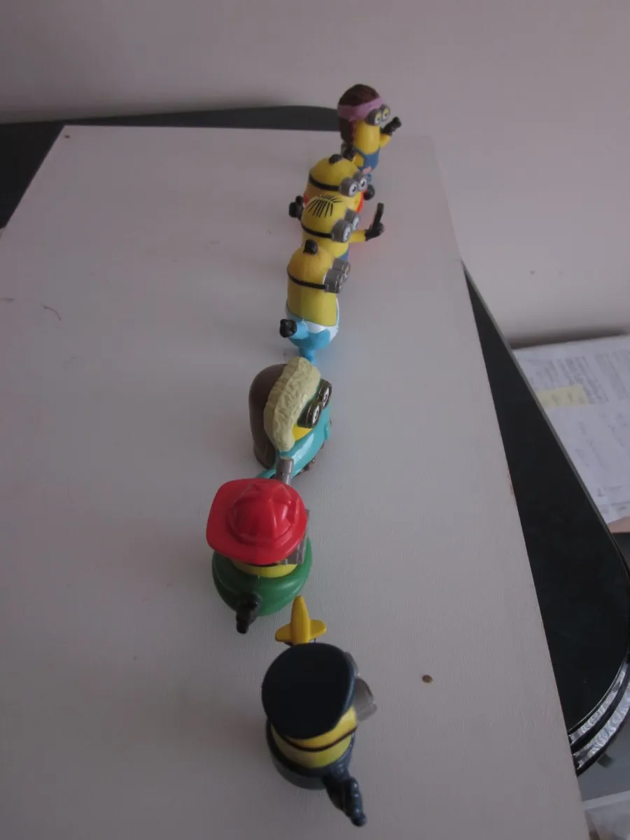 McDonalds Seven Happy Meal Toys Minions 2019 - Image 2