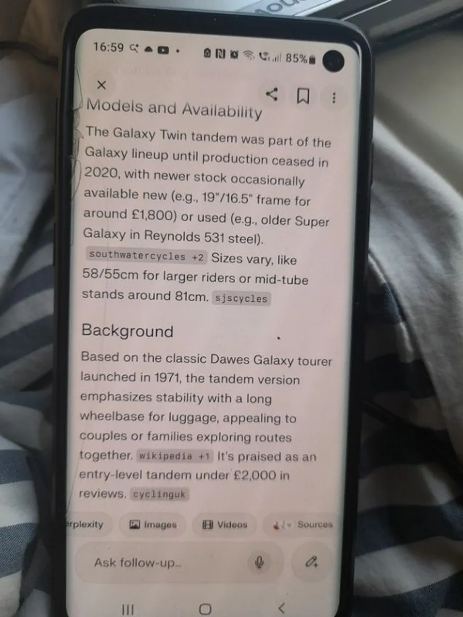 Dawes Galaxy Tandem - Image 1