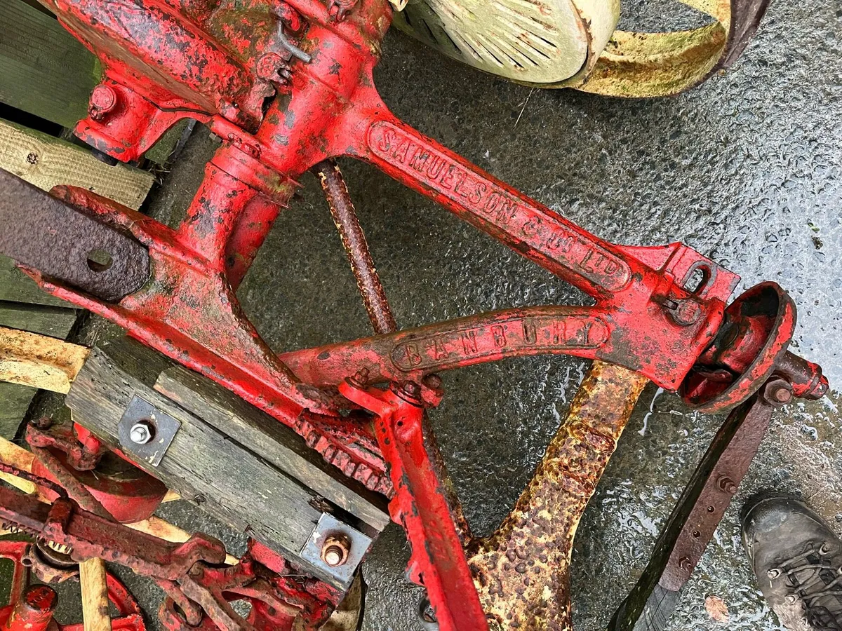 Horse plough and topper - Image 3