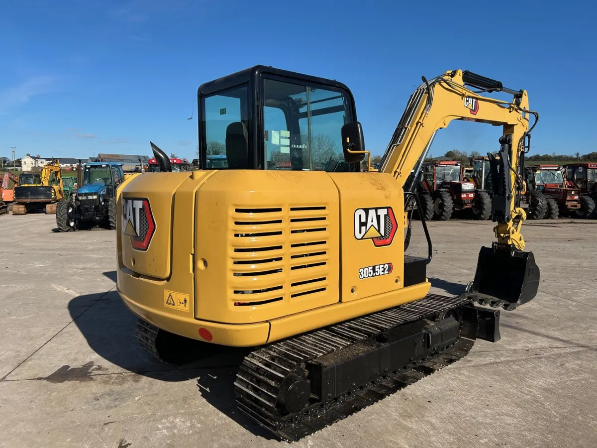 (2018) Caterpillar 305.5E2 C/W Thumb Grab - Image 1