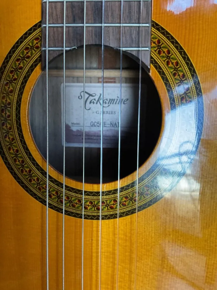 Takamine G Series GC5CEC Classical-Electro Guitar - Image 2