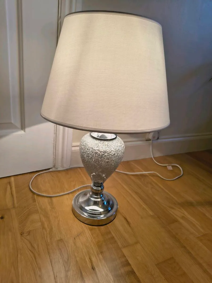 Silver lamp - Image 1