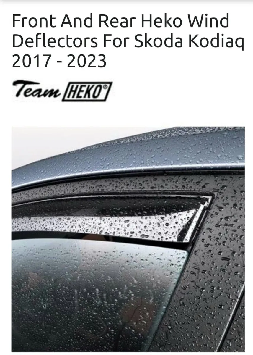 Wind Deflectors Skoda Kodiaq - Image 1