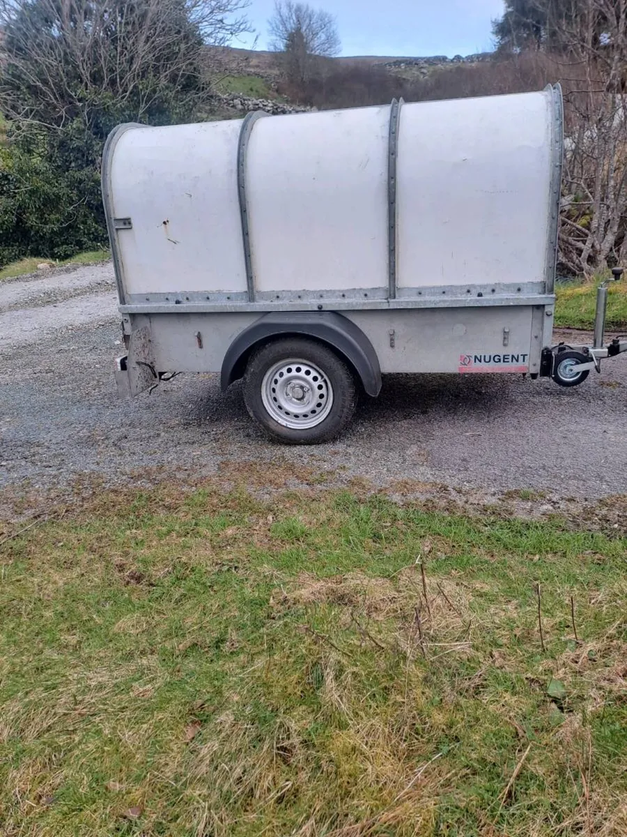 Nugent sheep or pig trailer  7x4 - Image 1