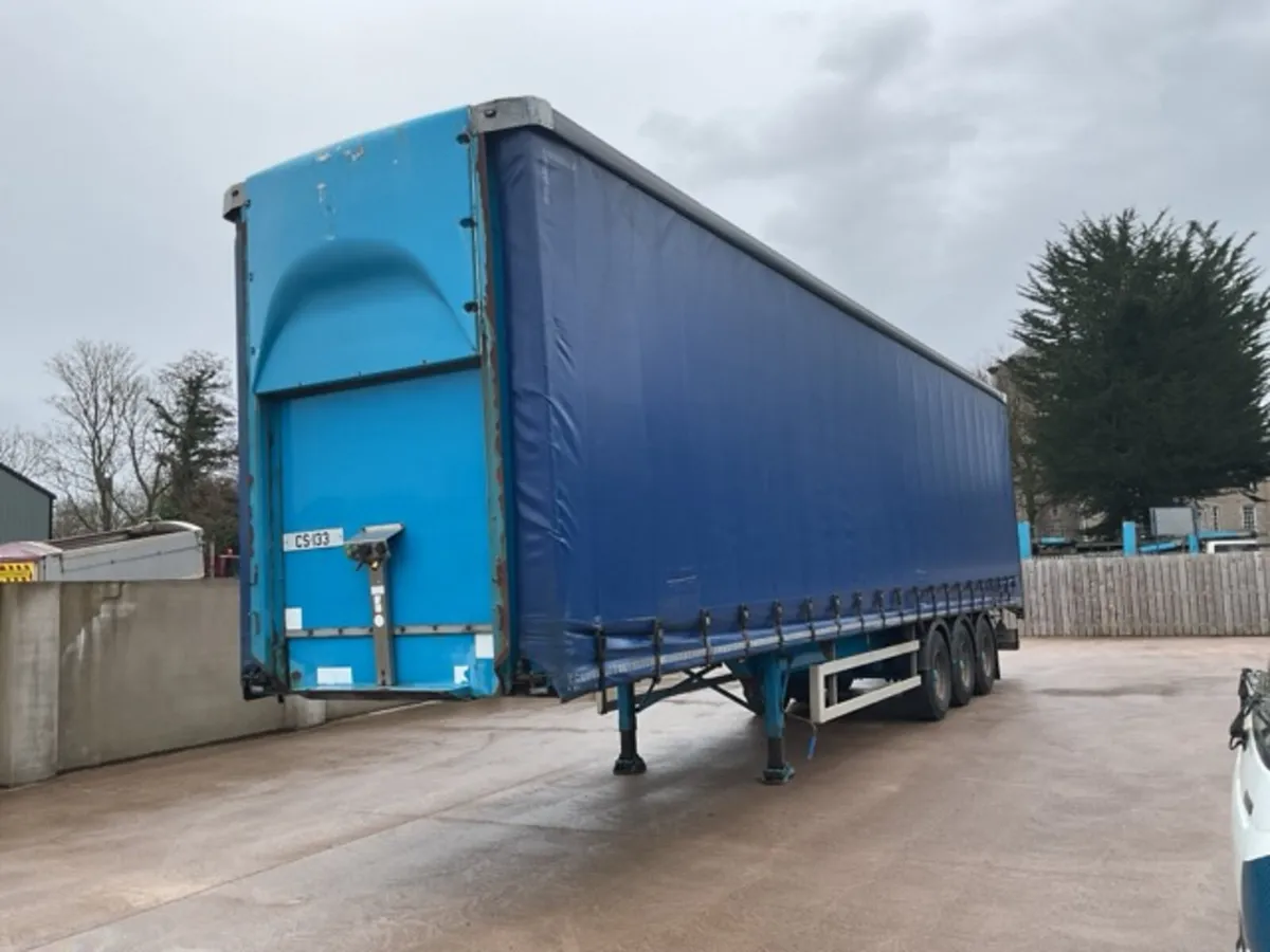 2014 Montracon Tri Axle Curtainsider - Image 1