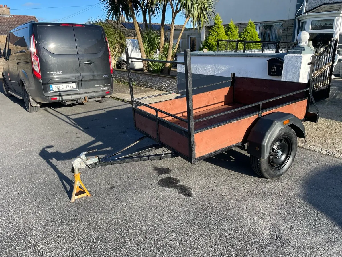 Single axle car trailer for sale - Image 3