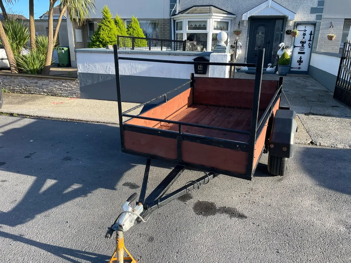 Single axle car trailer for sale - Image 2