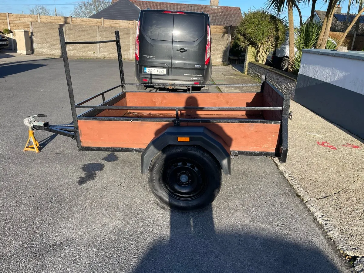 Single axle car trailer for sale - Image 4