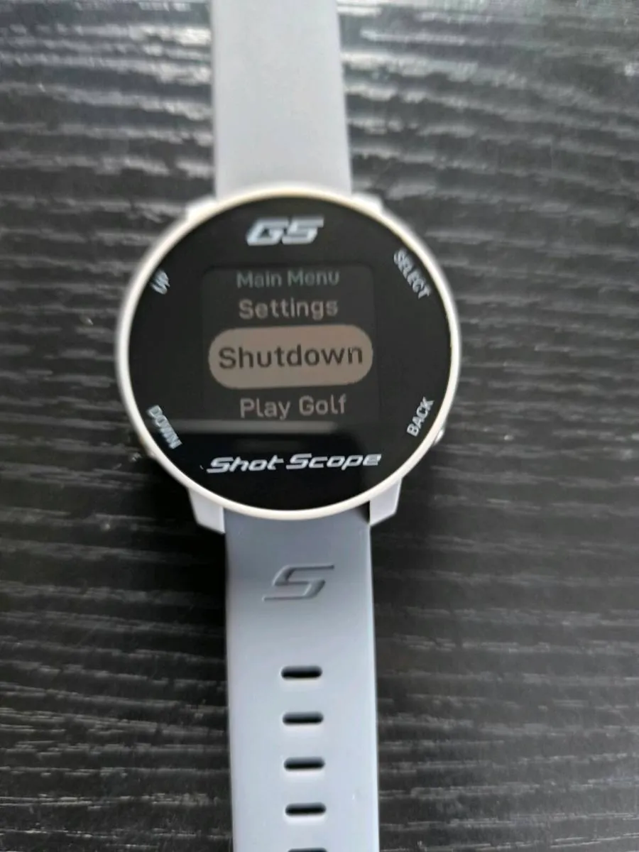 Shotscope g5 gps watch - Image 2