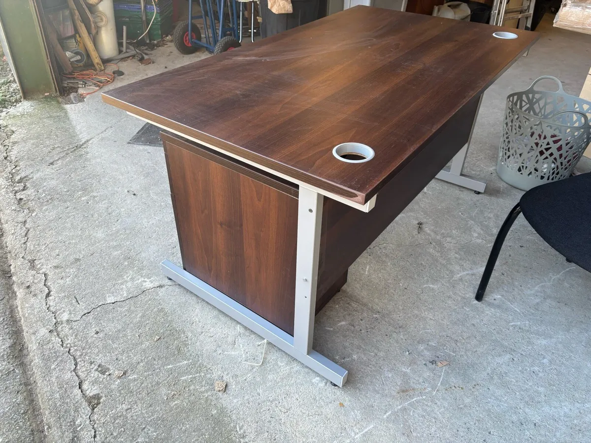 Walnut desks - Image 3