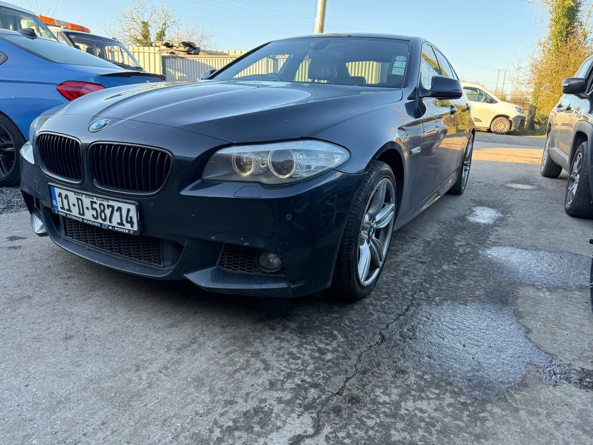 2011 BMW 520d auto damaged - Image 2