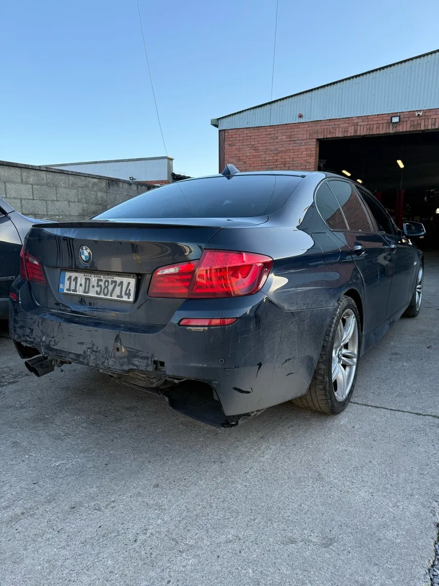 2011 BMW 520d auto damaged - Image 4