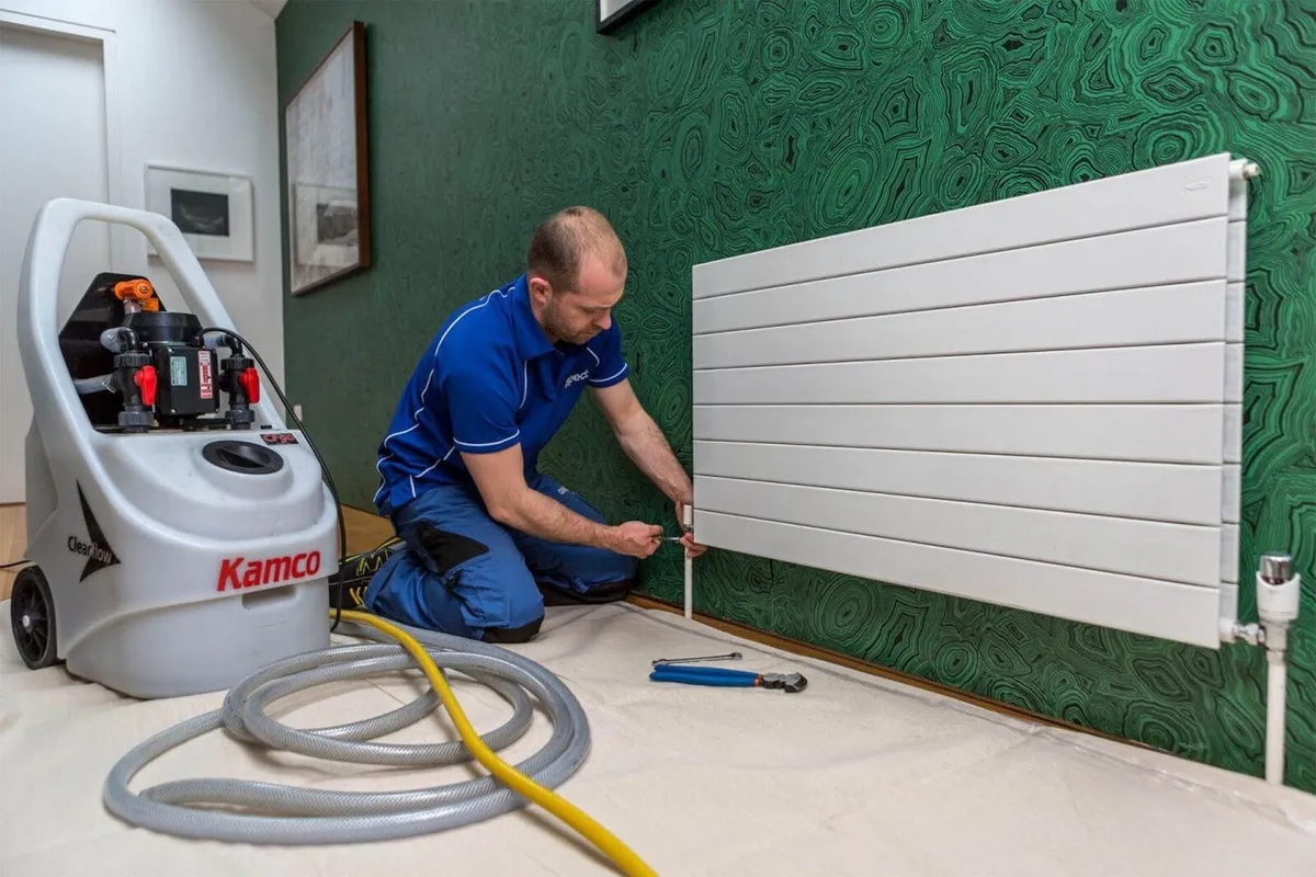 Heating system power flushing - Image 1