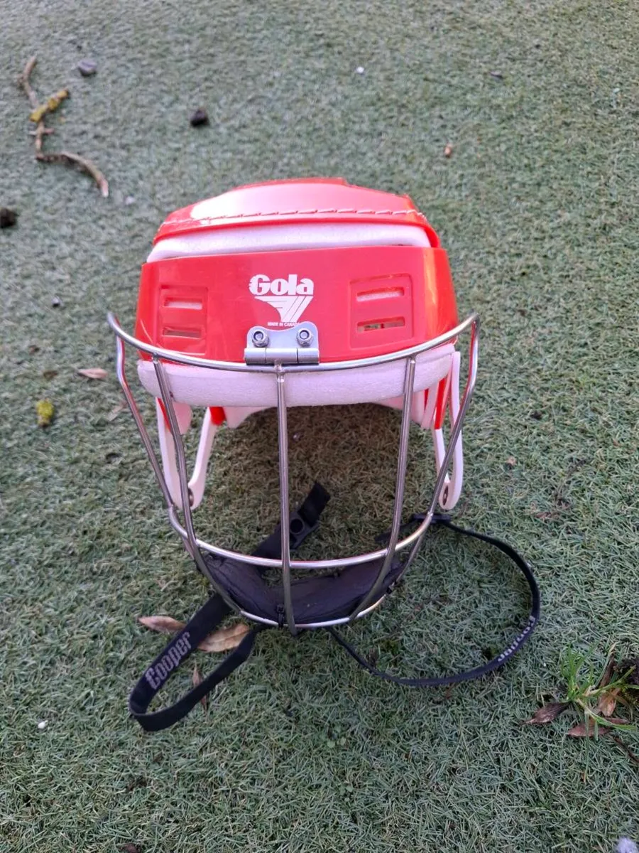 Red Gola Helmet - Image 1