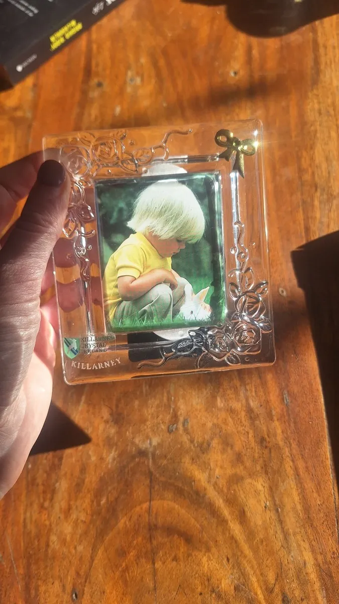 Killarney Crystal Small Vintage Photo Frame - Image 4