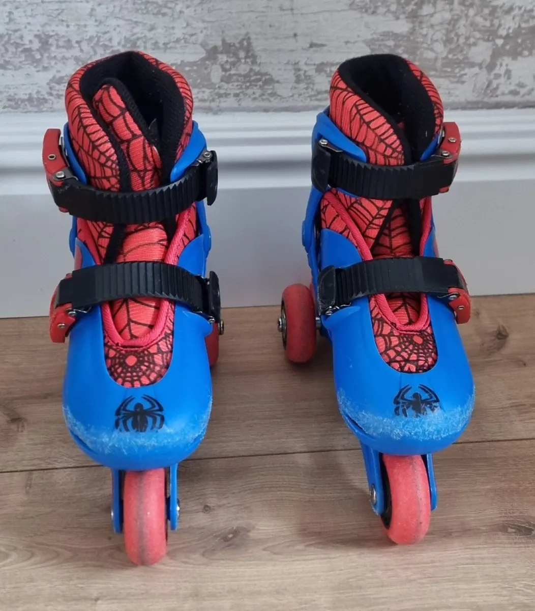 Kids Skates Roller Blades Spiderman - Image 1