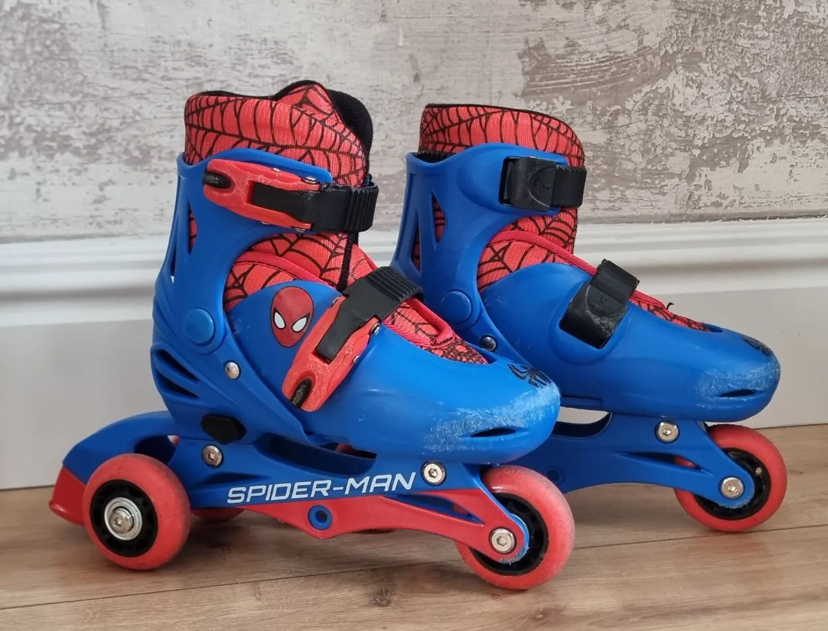Kids Skates Roller Blades Spiderman - Image 2