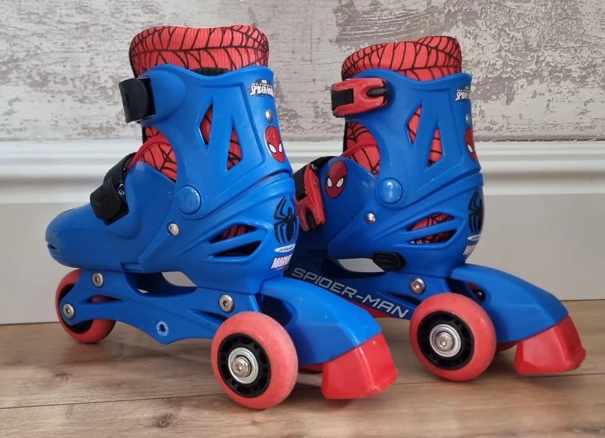 Kids Skates Roller Blades Spiderman - Image 4