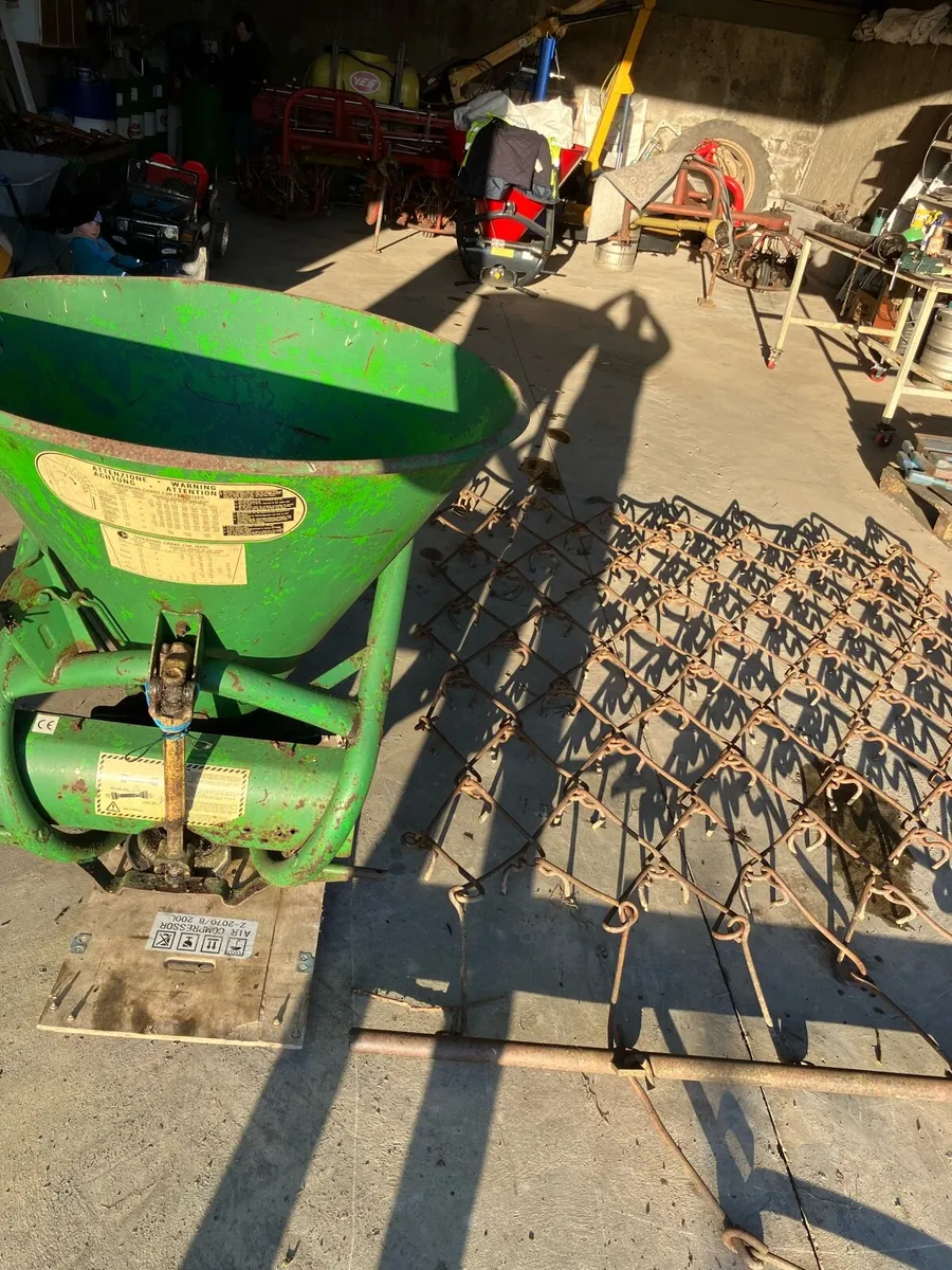 Sower & Chain Harrow 7ft - Image 1