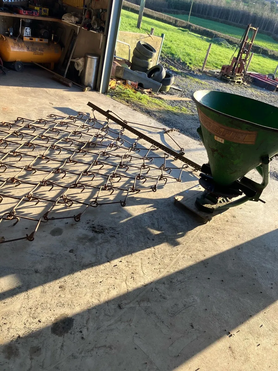 Sower & Chain Harrow 7ft - Image 2