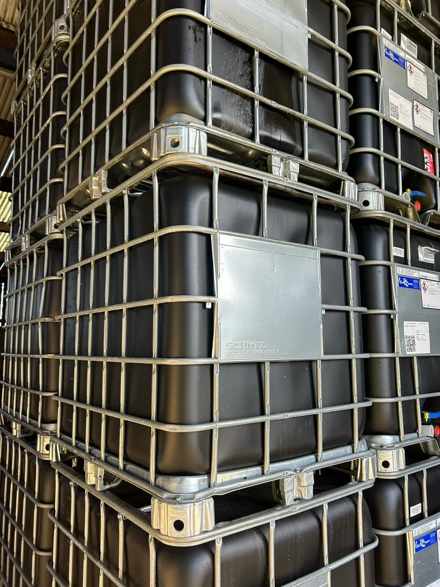 Black 1000 Litre ibc tanks / water cubes - Image 2