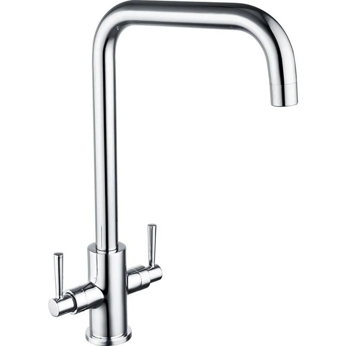 Walton Chrome Mono Kitchen Sink Mixer Tap | Square - Image 3