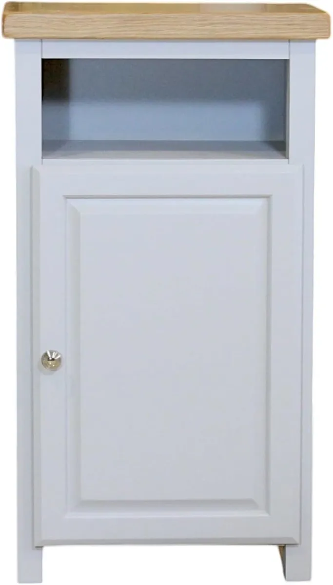 urniture Cashmere Grey Slim Cabinet Bathroom - Image 4