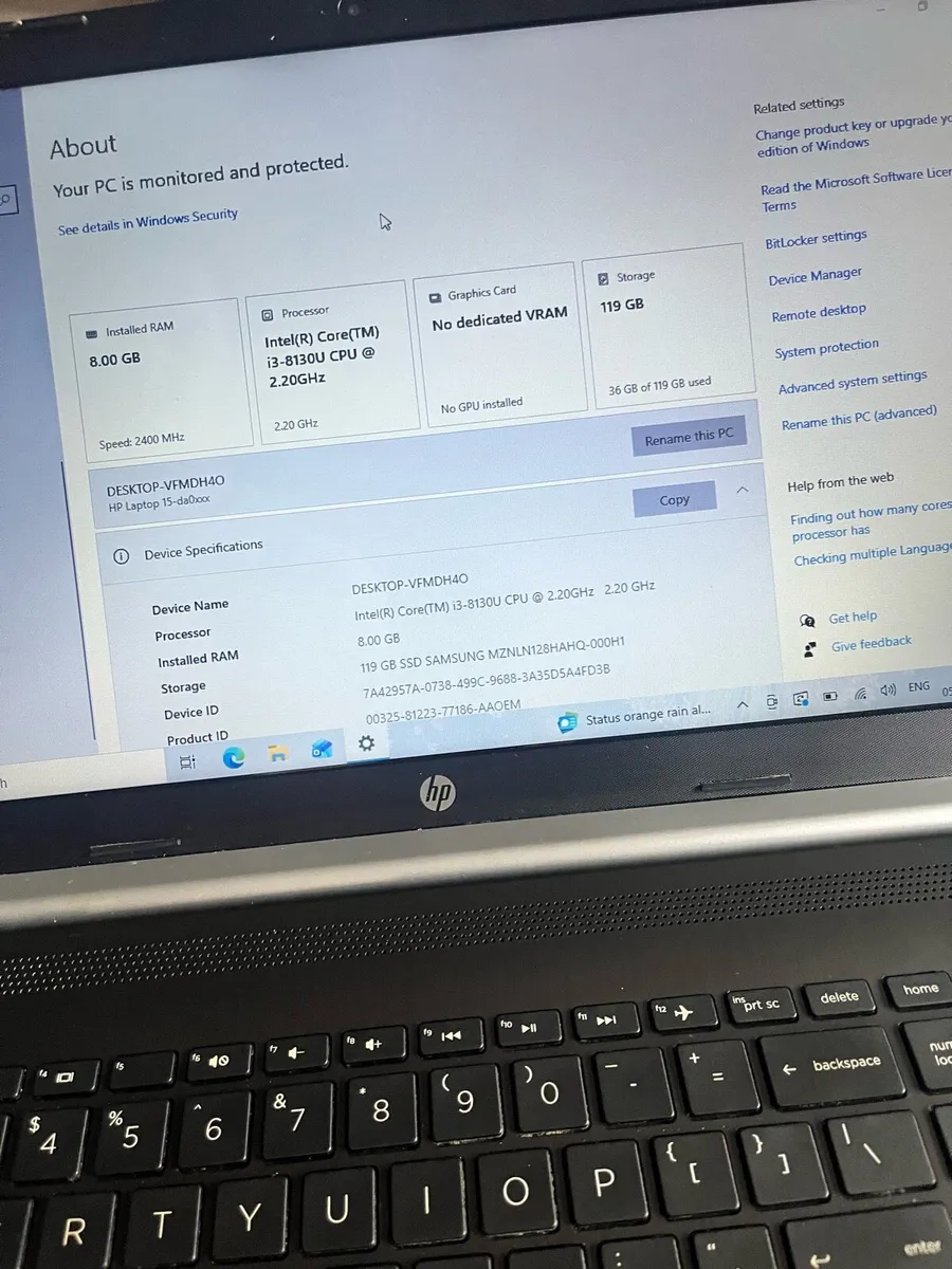 Hp touchscreen laptop - Image 2