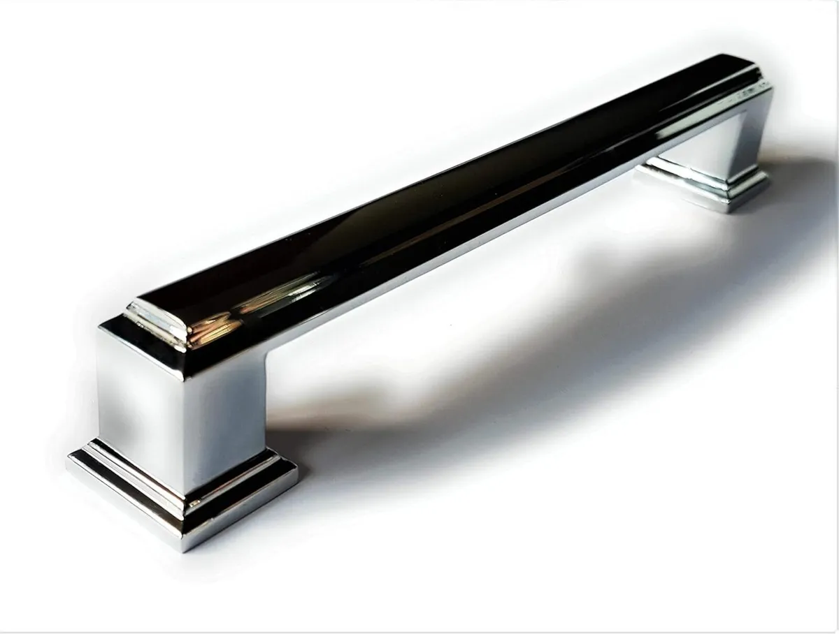 Set of 6 Art Deco Style Handles or knobs Boss Bar - Image 3