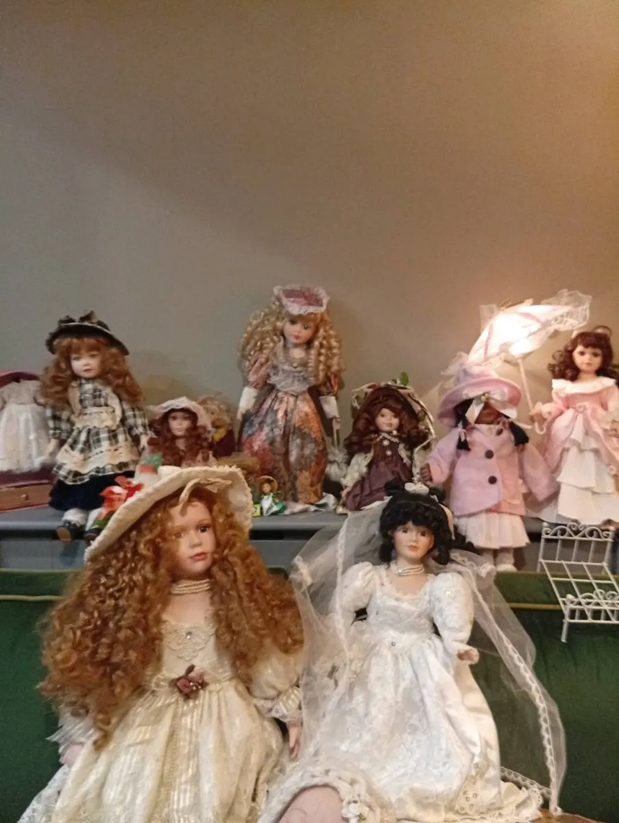 Rare porcelain dolls - Image 1