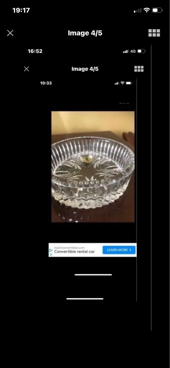 Waterford Crystal Millennium Wine Bottle Coaster - Image 4