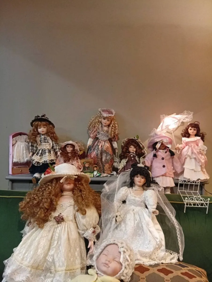 Rare porcelain dolls - Image 2