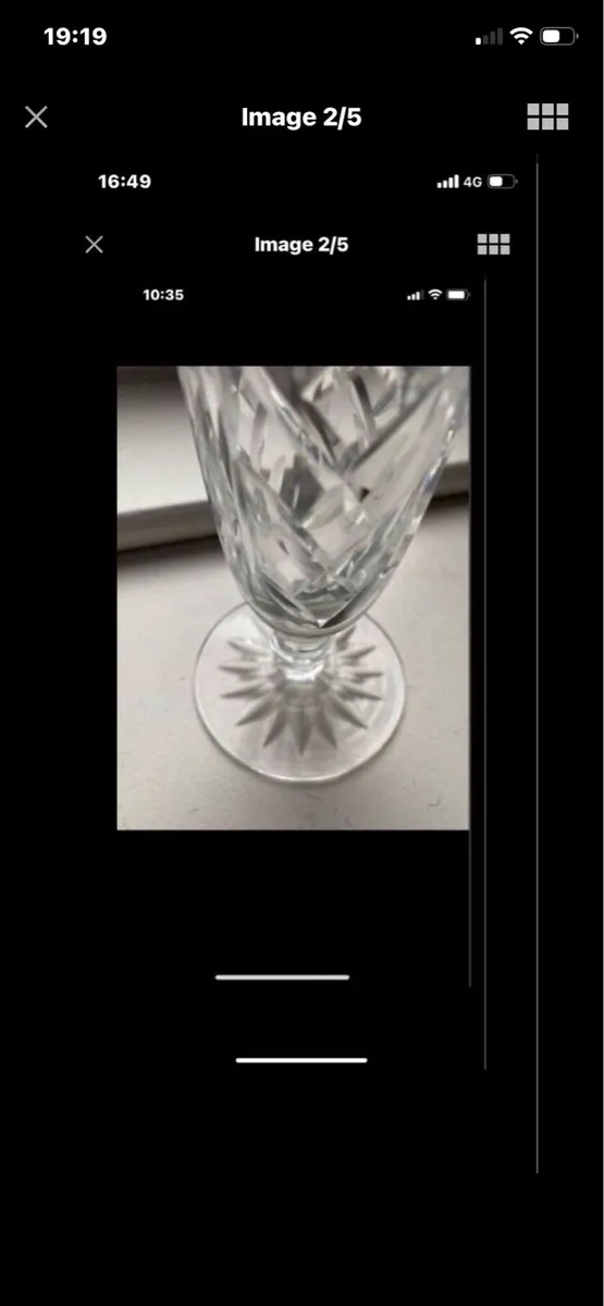 Vintage Waterford Crystal Vase - Image 2