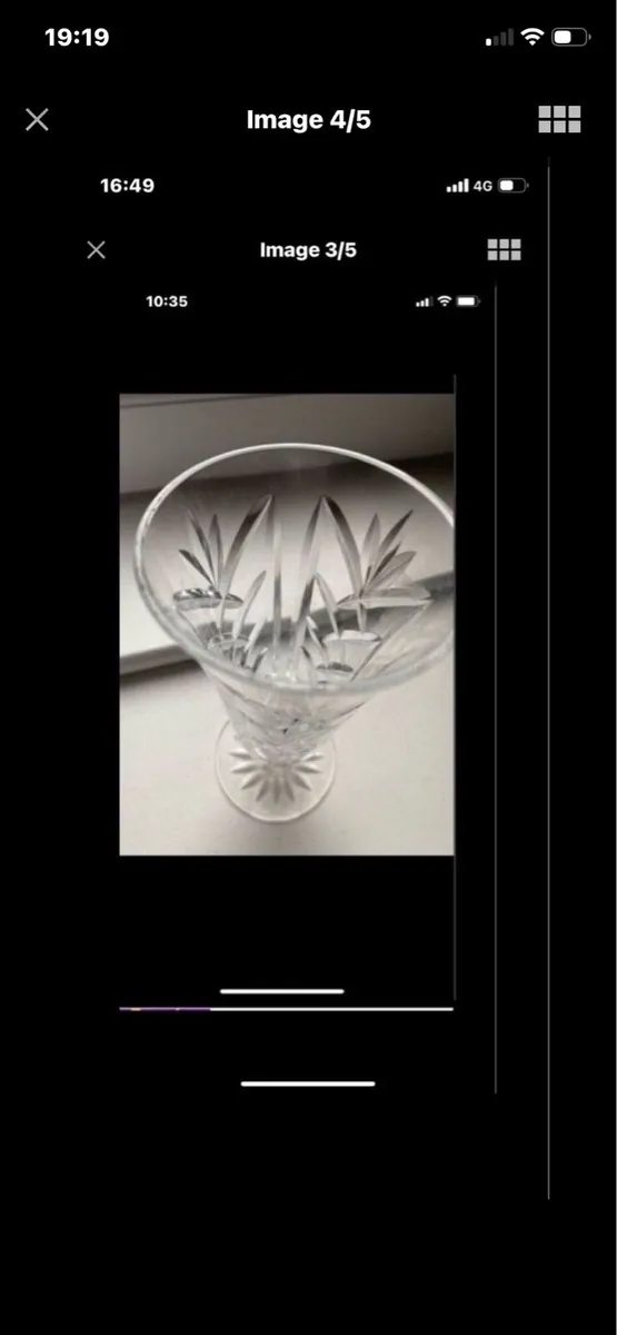 Vintage Waterford Crystal Vase - Image 4