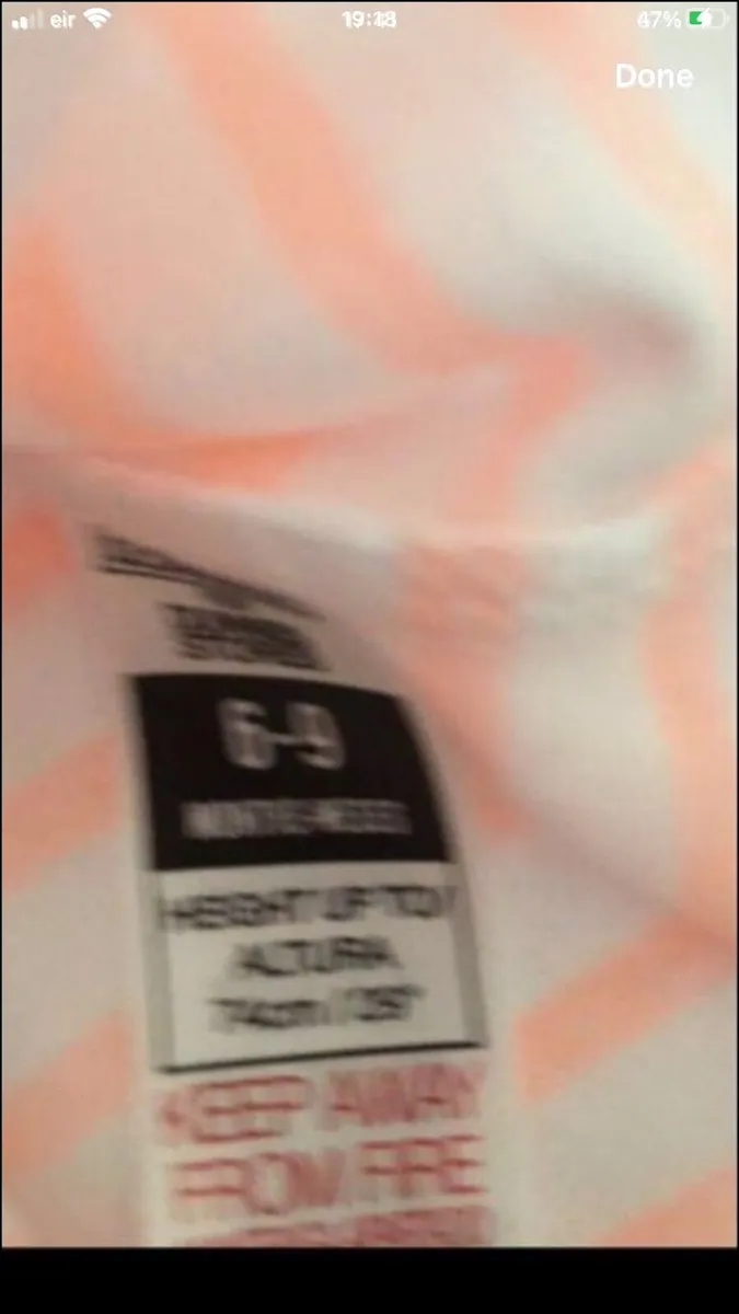 Girls dress 6/9 mths €3 - Image 3