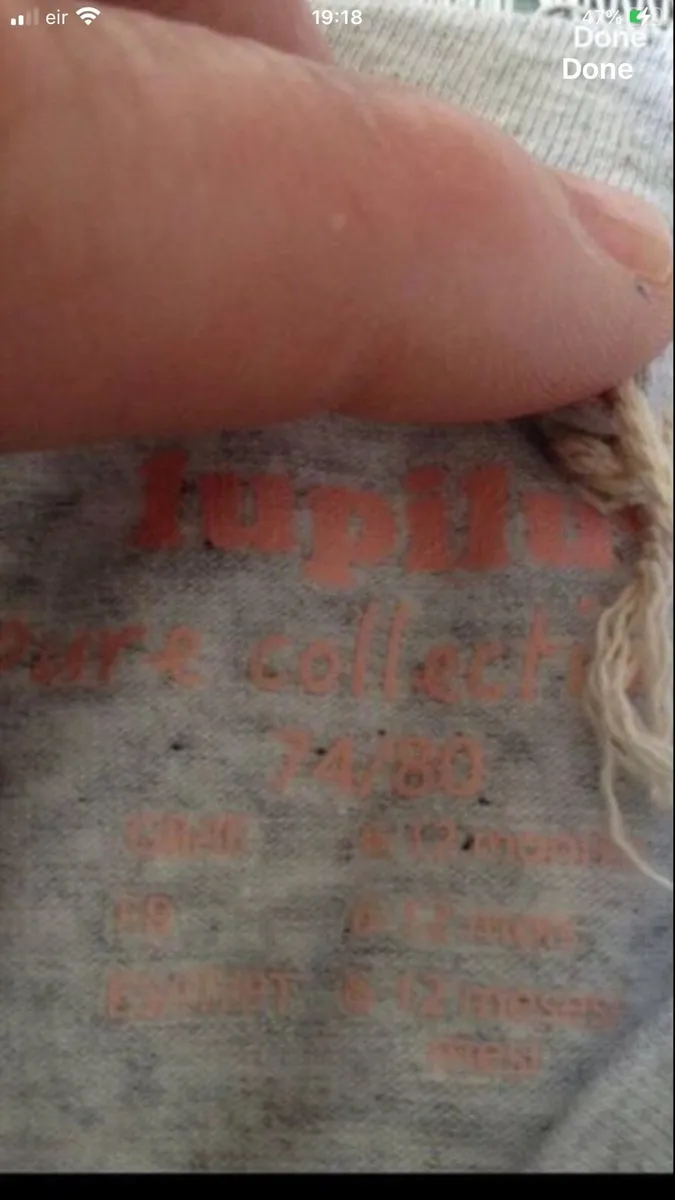 Girls set of two new legging 6/12 mths €3 - Image 3