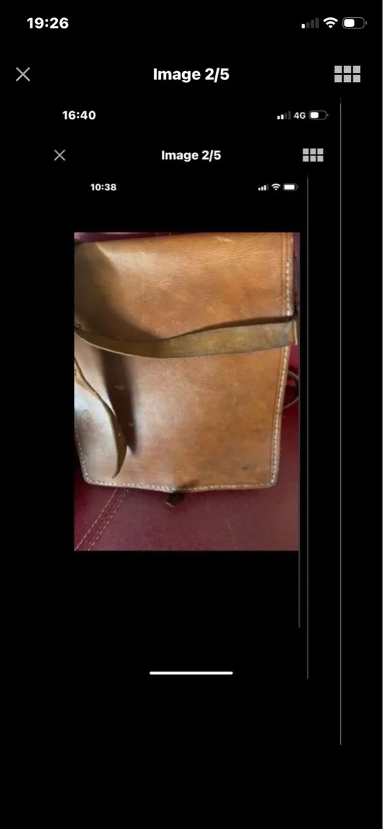 Vintage Leather Satchel - Image 2