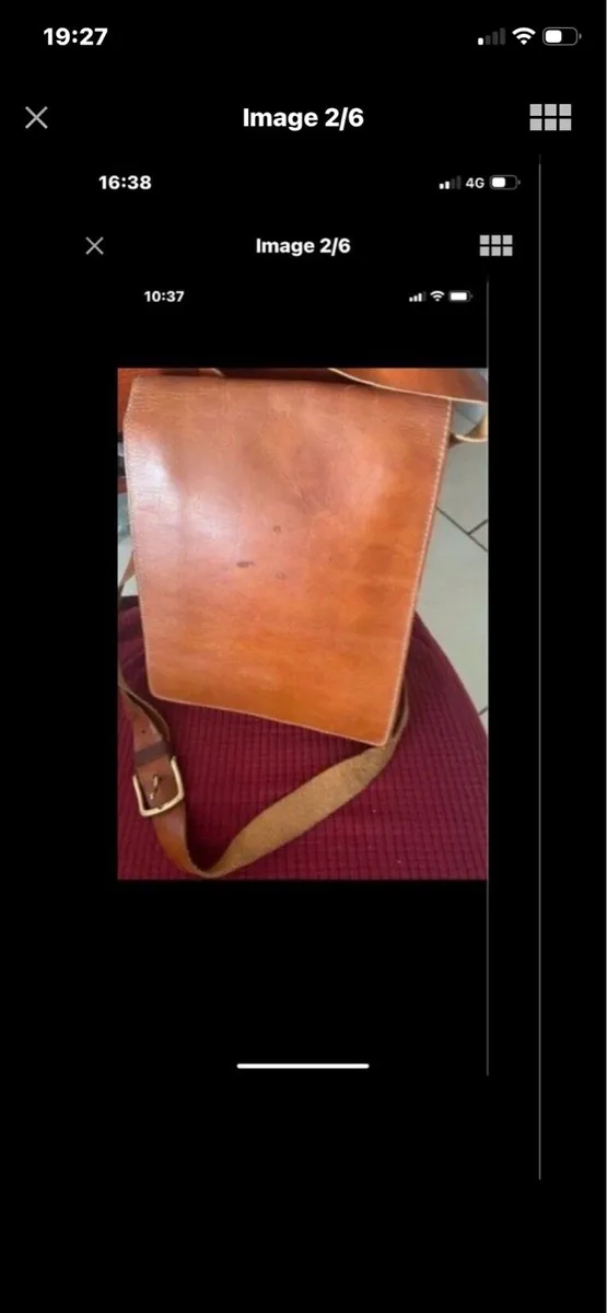 Leather Shoulder Bag - Image 2