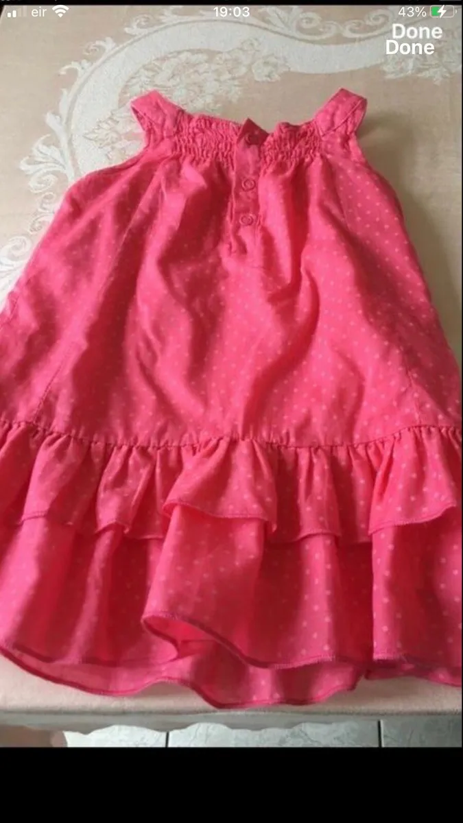 Girls stunning dress 9/12 mths €3 - Image 4