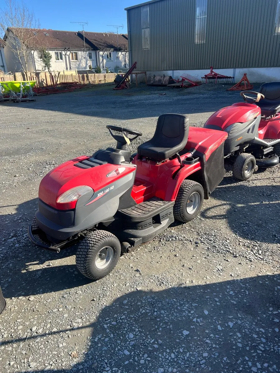 HONDA & CASTLEGARDEN USED RIDE ON MOWERS - Image 3