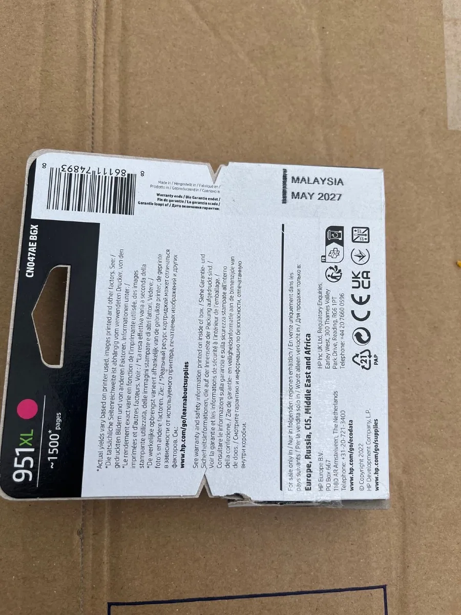 HP 951XL High Yield Magenta Original Ink Cartridge - Image 2