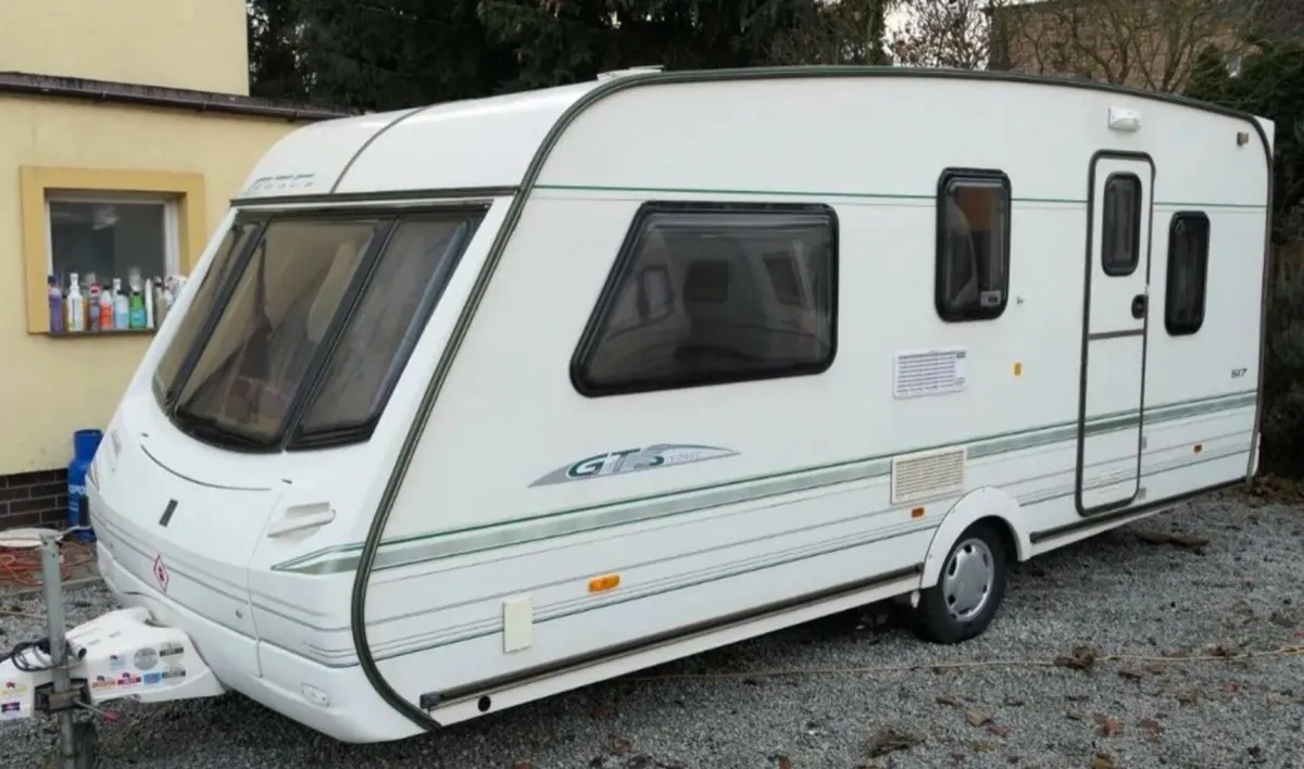 2002 5 berth swift abby caravan for sale. - Image 1