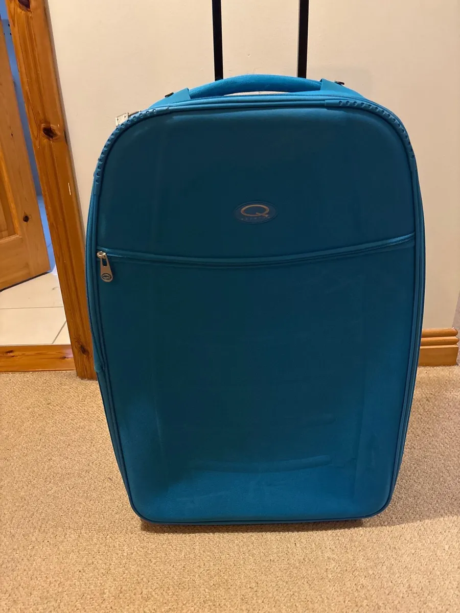 Blue suitcase with expander - Image 1