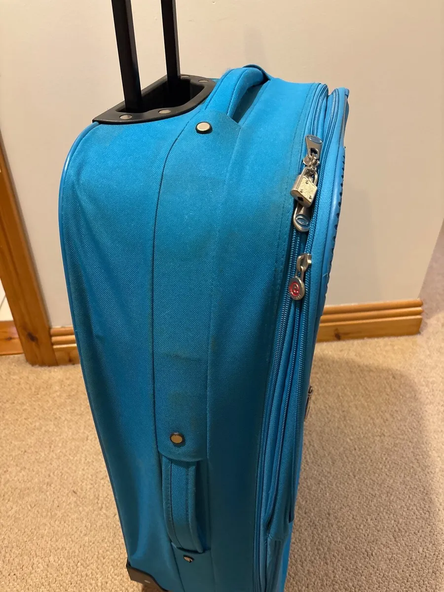 Blue suitcase with expander - Image 2