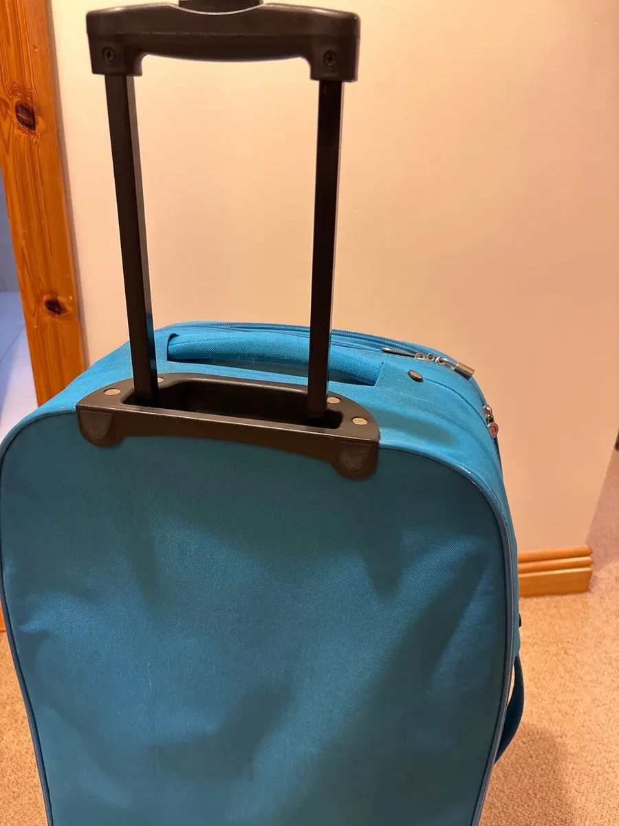 Blue suitcase with expander - Image 3