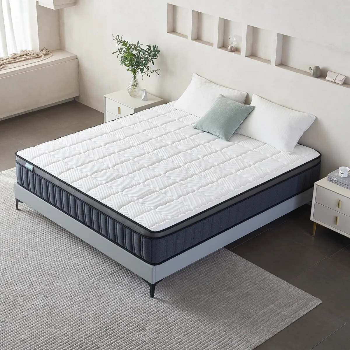 5ft King Size Mattress Memory Foam Pocket Sprung - Image 2